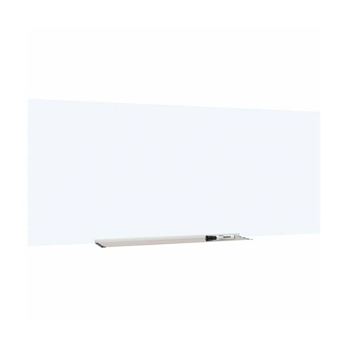 Lorell Magnetic Glass Smooth Medium Dry-erase Board 183x92cm White