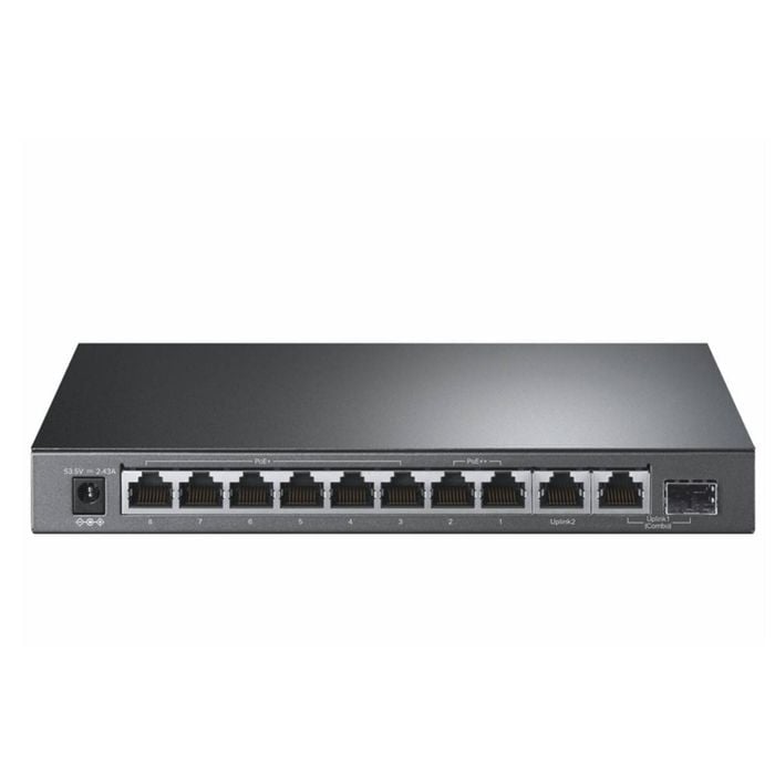 TP-Link TL-SG1210PP 10-Port Gigabit Desktop Switch with 6-Port PoE+ and 2-Port PoE++