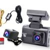 Elinz 4K 2K Dual Dash Cam WiFi GPS Car Camera Recorder WDR Night Vision Hardwire Fuse Kit 32GB