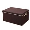 SOGA Large Coffee Fabric Storage Box