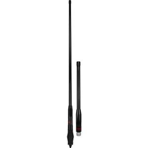2pc GME UHF CB Fibreglass Radome Interchangeable Whips 6.6 & 2.1dBi Antenna BK