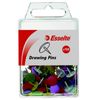 Esselte Thumb Tacks Drawing Pins (100pk) (Assorted)
