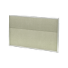 Sector Panel Fencing 1500 x 2420 Gull Grey Blockade Panel