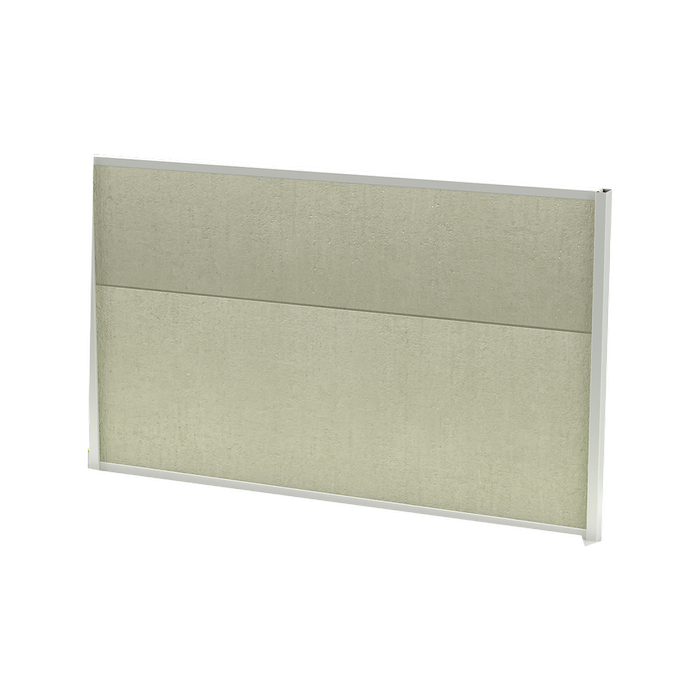 Sector Panel Fencing 1500 x 2420 Gull Grey Blockade Panel