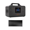 Voltx 1800w 1030wh Portable Power Station + 200w Fixed Solar Panel – Solar Generator Kit For Off-grid, Rv & Emergency Power