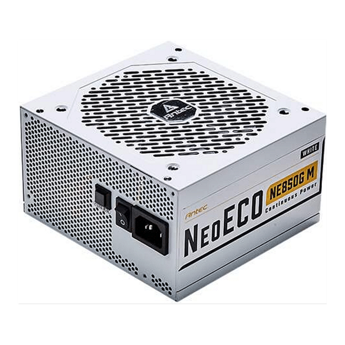 Antec NE 850W 80+ Gold Fully Modular ATX Power Supply Unit - White [NE850G M White AU]