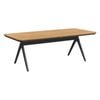 SIMPO Atlanta Outdoor Dining Table (220x100cm) - Grey