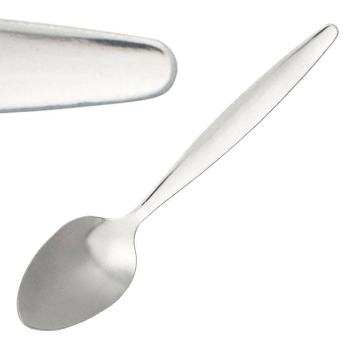 Olympia Teaspoon Kelso 18/0 Stainless Steel 12 Pack 134mm Commercial Cutlery