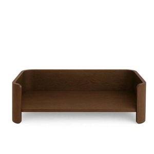Paws and Willow Large Espresso Oasis Wooden Dog Bed