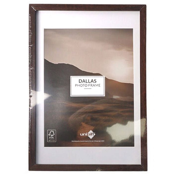 Unigift Dallas Matboard Picture Photo Frame 15x20/13x18cm Assorted