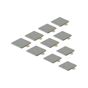 Everhang 15 x 15mm Rare Earth Square Adhesive Magnet - 10 Pack