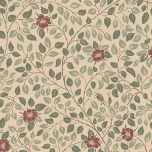 Wallpaper Trader Solliden Wallpaper Roll 10.05m X 53cm, Burgundy