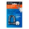 NU-D 10mm Stainless Steel D Shackle