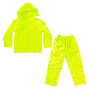 CraftRight L Yellow Rain Jacket and Pant Set
