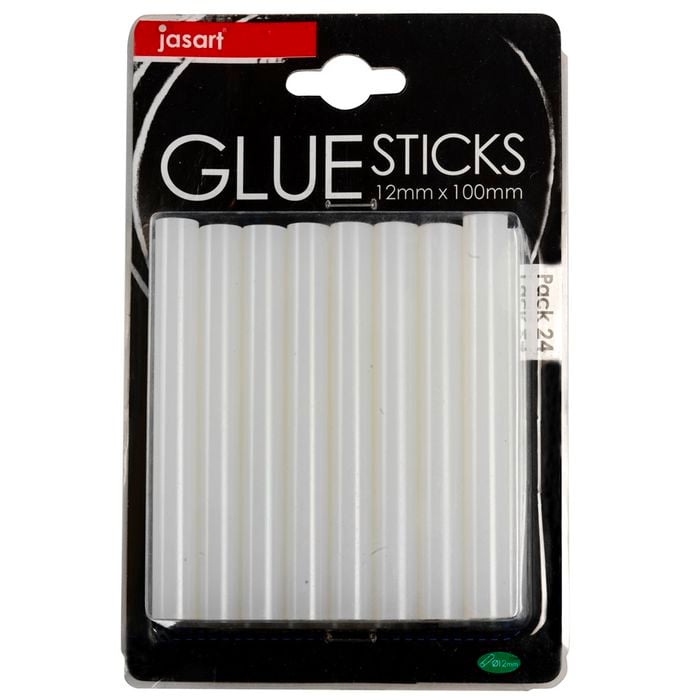 Jasart Glue Sticks 12mm 24pk