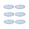 Nicola Spring Patterned Dipping Dishes - Small Bowls for Rice, Soy Sauce & Olive Oil, 10cm - Set of 6