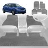6D Diamond Car Floor Mats for Suzuki Baleno 2015-Current-Full Set-Grey-Outback GT