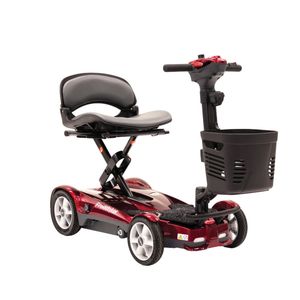 Cubro® Red Freestyler® Folding Mobility Scooter
