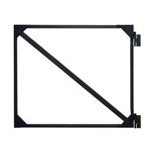 ProtectorAl 1800 x 1200mm Black Steel Gate Frame