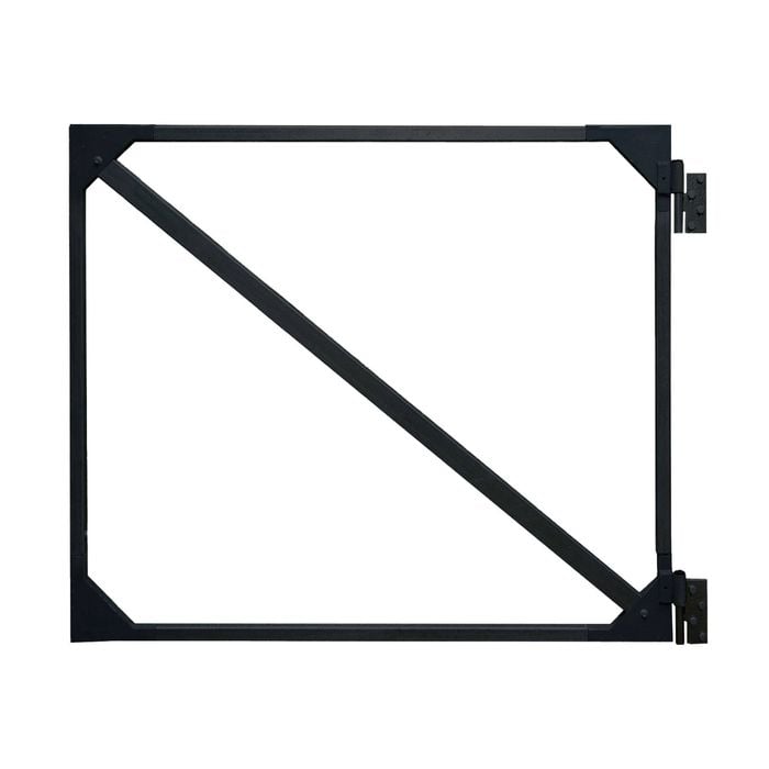 ProtectorAl 1800 x 1200mm Black Steel Gate Frame