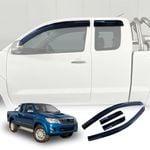 Weathershields for Toyota Hilux SR5 Extra Cab 2005-2015 Weather Shields Wind Deflectors Sun Visor