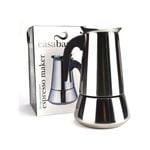 Casabarista Roma 10 Cup Stainless Steel Espresso Maker