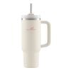 Sprinkler Sunny Insulated Stainless Steel Water Tumbler Flask Lid 1L Sand Dune