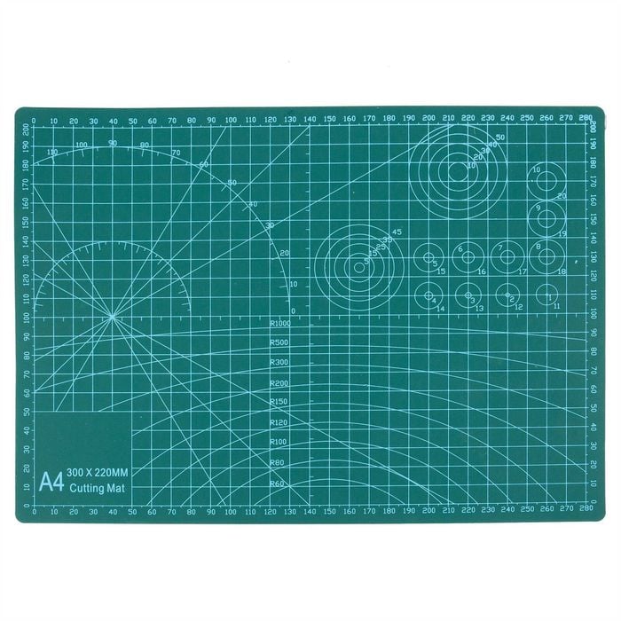 Cutting Mat - A4 (22 x 30cm) - Green