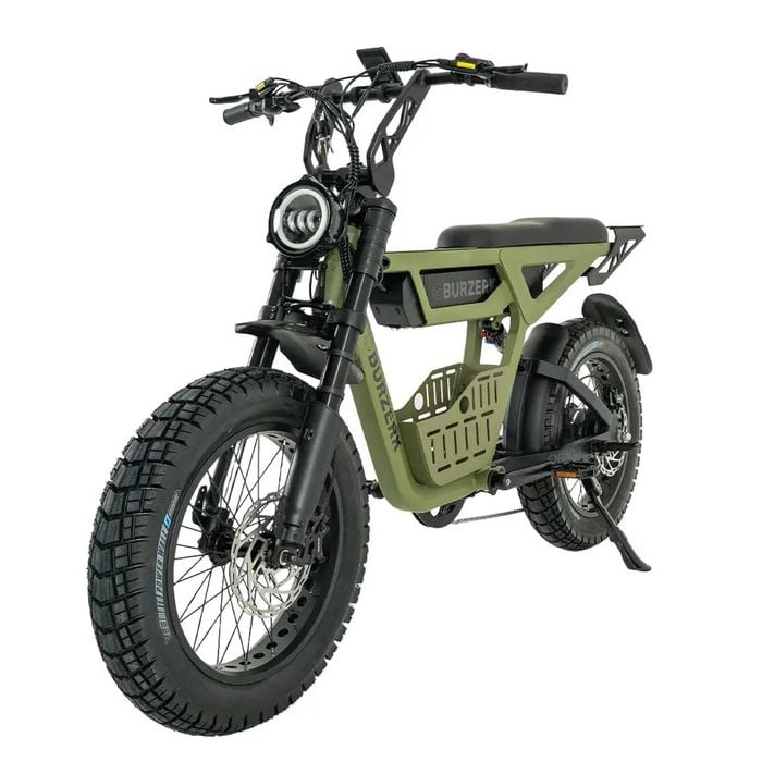 Burzerk Oracle [V1] Electric Bike – Sage Green Bunnings Australia