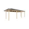 Softwoods 7.8 x 3.8m Hip Ends Pergola / Patio Kit