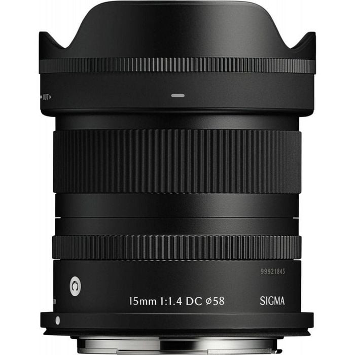 Sigma 15mm f/1.4 DC Contemporary Lens - Canon RF Mount