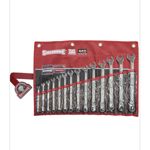 Sidchrome 14 Piece AF 440 Pro Series Ring And Open End Spanner Set