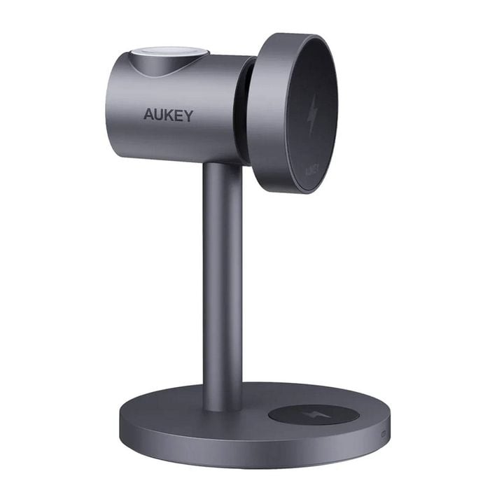 AUKEY LC-MC311 MagFusion 3-in-1 Qi2 Magnetic Fast Wireless Charging Station