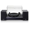Lenco LS-301 Turntable with Bluetooth & 2 Separate Speakers Black
