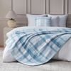 Dreamaker Wynter Reversible Faux Fur Throw Blue 180x200cm