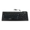 Seal Shield Silver Keyboard Usb Us English Black [ssksv207g]