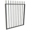 ProtectorAl 975 W x 1200mm H Black Aluminium Picket Top Pool Gate