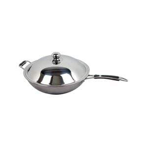 Benchstar O 360 Wok With Lid For Induction Wok  - Woks (IW-WOKLID36)