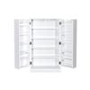 Costway 2-Door Storage Cabinet Kitchen Buffet Sideboard w/Adjustable Shelves White