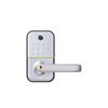 Austyle 140 x 77mm White Silver Smart Digital C4 Key In Lever Set 