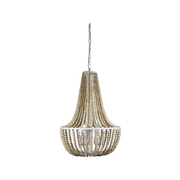 Oriel Lighting Cascara Natural 3 Light Pendant Light 50cm