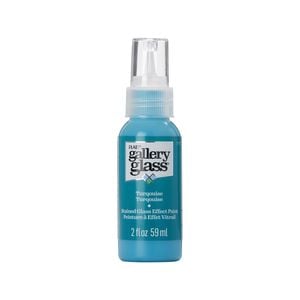 Plaid 59ml Turquoise Gallery Glass Paint