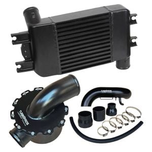 Upgrade Aluminium Intercooler, Airbox And Piping Kit For Nissan Patrol Gu Zd30 3.0l Common Rail 2007-2016