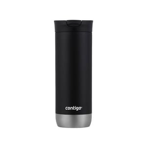 Contigo Huron Snapseal 473ml Stainless Steel Travel Mug - Licorice