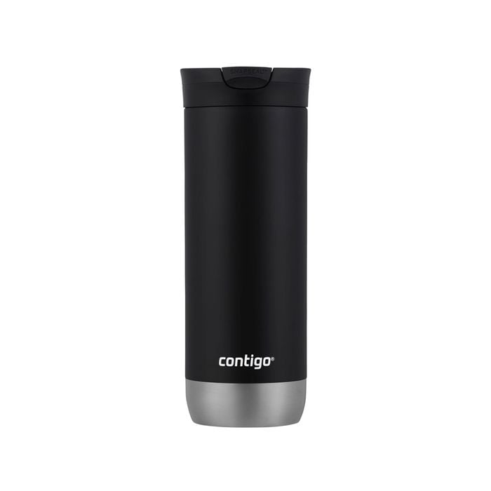 Contigo Huron Snapseal 473ml Stainless Steel Travel Mug - Licorice