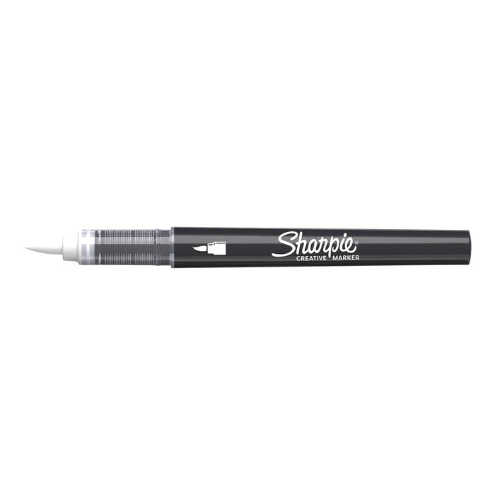 Sharpie White Creative Water-Based Acrylic Marker Brush Tip