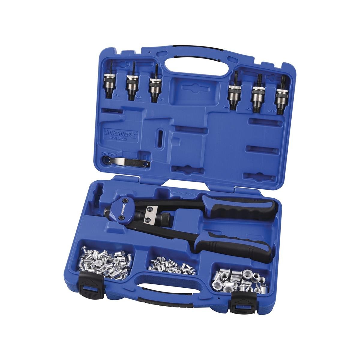 Kincrome 68 Piece Twin Handle Nut Riveter Kit