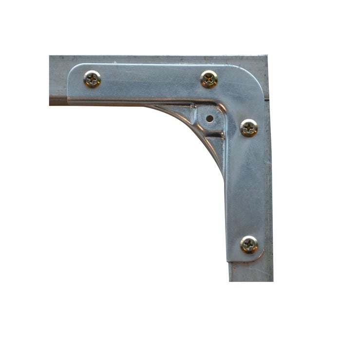 Metal Mate 102 x 102 x 21 x 1.5mm Galvanised Steel Corner Bracket