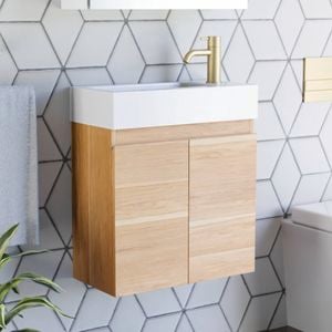 The
  Select Wall Hung Vanities are the perfect solution for small bathrooms. I/N:
  0035763