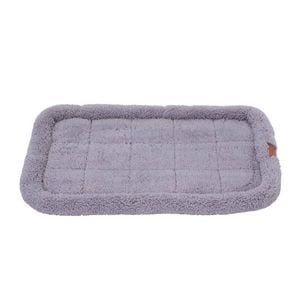 Paws & Claws Sherpa Crate & Carrier Mattress 90x57cm - Grey